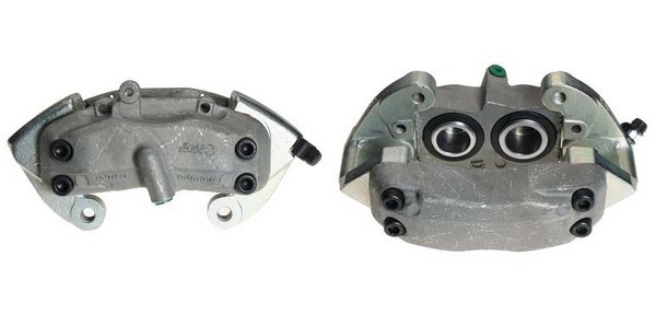 Bromsok, Fram, Vänster, Bakom axeln Budweg caliper 344070 BUDWEG CALIPER