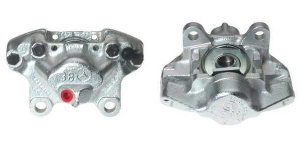Bromsok, Bakaxel, Vänster, Bakom axeln Budweg caliper 34408 BUDWEG CALIPER