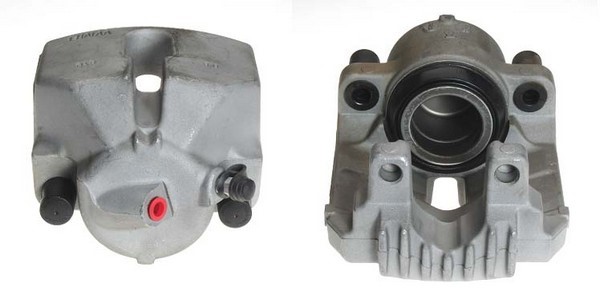 Bromsok, Framaxel, Vänster, Bakom axeln Budweg caliper 344090 BUDWEG CALIPER