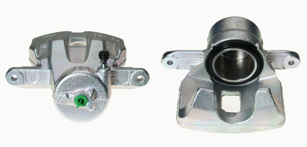 Bromsok, framaxel vänster, Bakom axeln Budweg caliper 344112 BUDWEG CALIPER
