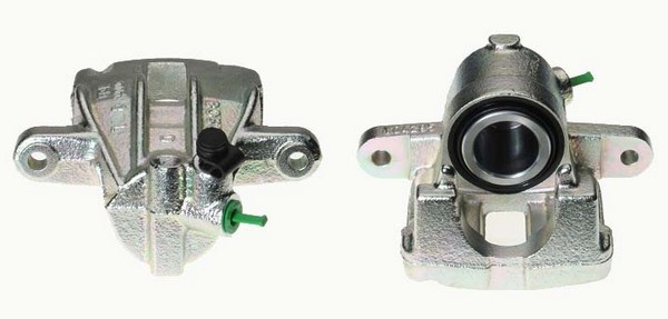 Bromsok, Fram, Vänster, Bakom axeln Budweg caliper 344146 BUDWEG CALIPER