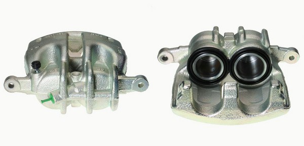 Bromsok, Framaxel, Framför axeln, Vänster Budweg caliper 344168 BUDWEG CALIPER