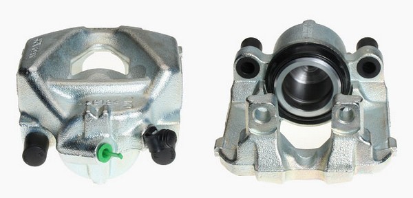 Bromsok, Framaxel, Vänster, Bakom axeln Budweg caliper 344186 BUDWEG CALIPER