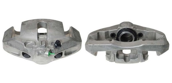 Bromsok, framaxel vänster, Bakom axeln Budweg caliper 344192 BUDWEG CALIPER