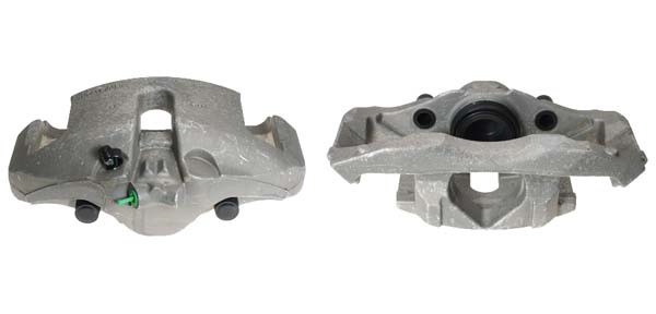 Bromsok, framaxel höger, Bakom axeln Budweg caliper 344195 BUDWEG CALIPER