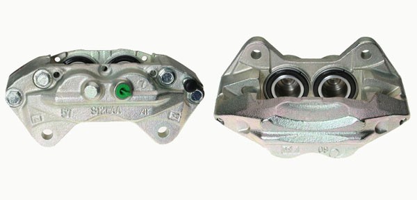 Bromsok, Framaxel, Vänster, Bakom axeln Budweg caliper 344222 BUDWEG CALIPER