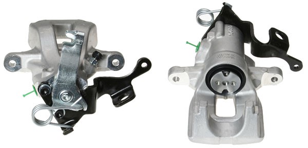 Bromsok, Bakaxel, Vänster, Bakom axeln Budweg caliper 344248 BUDWEG CALIPER