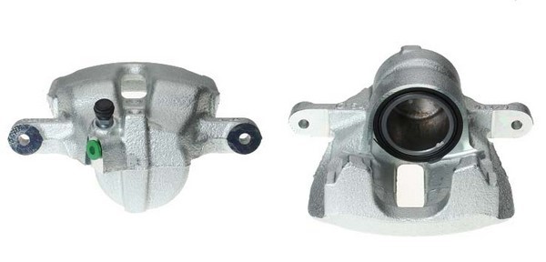Bromsok, Framaxel, Framför axeln, Vänster Budweg caliper 344250 BUDWEG CALIPER