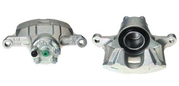 Bromsok, Framaxel, Framför axeln, Vänster Budweg caliper 344330 BUDWEG CALIPER