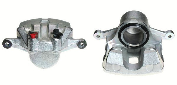 Bromsok, Framaxel, Framför axeln, Höger, Vänster Budweg caliper 3 BUDWEG CALIPER