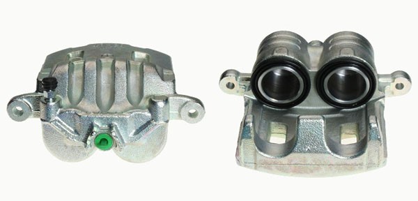 Bromsok, Framaxel, Höger, Bakom axeln Budweg caliper 344393 BUDWEG CALIPER