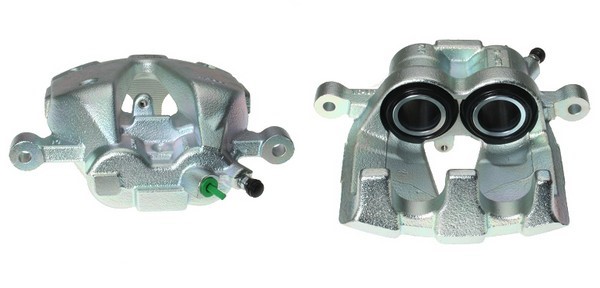 Bromsok, Framaxel, Vänster, Bakom axeln Budweg caliper 344420 BUDWEG CALIPER