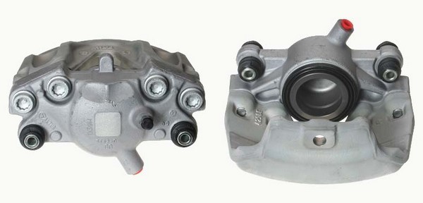 Bromsok, Framaxel, Vänster, Bakom axeln Budweg caliper 344438 BUDWEG CALIPER