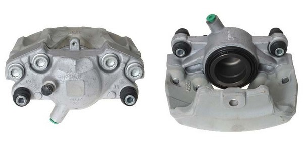 Bromsok, Framaxel, Höger, Bakom axeln Budweg caliper 344439 BUDWEG CALIPER