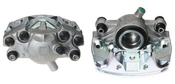 Bromsok, framaxel vänster, Bakom axeln Budweg caliper 344440 BUDWEG CALIPER Bromsok, framaxel vänster, Bakom axeln Budweg caliper 344440 BUDWEG CALIPER