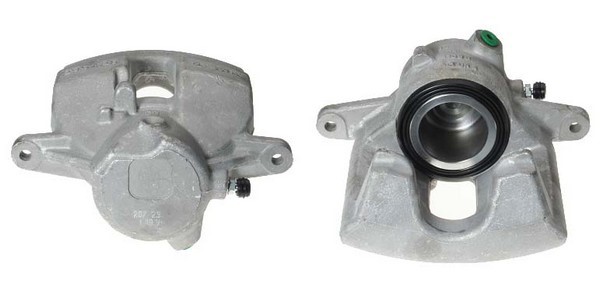 Bromsok, Framaxel, Vänster, Bakom axeln Budweg caliper 344444 BUDWEG CALIPER