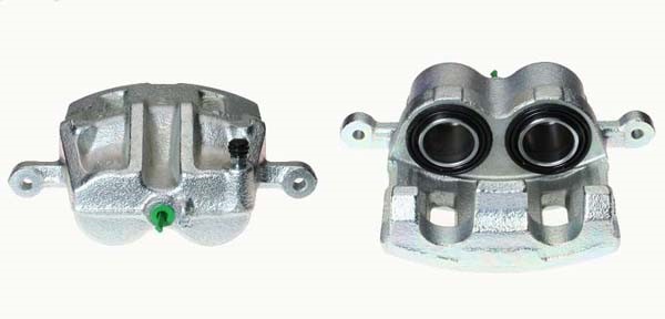 Bromsok, framaxel vänster, Bakom axeln Budweg caliper 344470 BUDWEG CALIPER