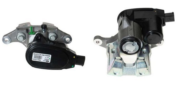 Bromsok, Bakaxel vänster, Bakom axeln Budweg caliper 344496 BUDWEG CALIPER