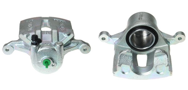 Bromsok, framaxel höger, Bakom axeln Budweg caliper 344517 BUDWEG CALIPER