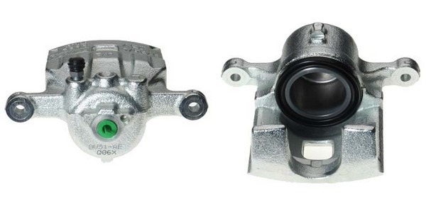 Bromsok, Framaxel, Framför axeln, Vänster Budweg caliper 344534 BUDWEG CALIPER