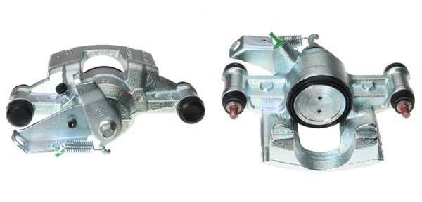 Bromsok, Bakaxel, Höger, Bakom axeln Budweg caliper 344593 BUDWEG CALIPER