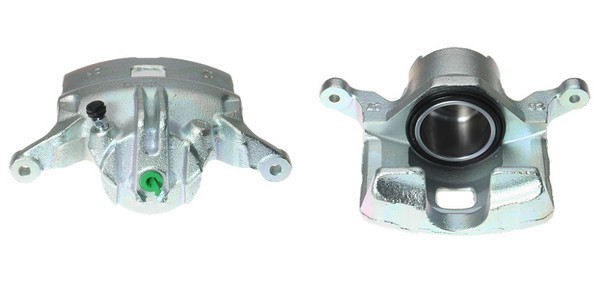 Bromsok, Framaxel, Framför axeln, Vänster Budweg caliper 344676 BUDWEG CALIPER