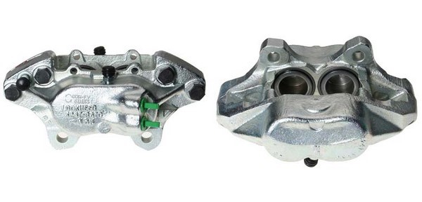 Bromsok, Framaxel, Framför axeln, Vänster Budweg caliper 34488 BUDWEG CALIPER