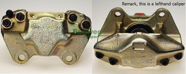 Bromsok, Framaxel, Framför axeln, Höger Budweg caliper 34495 BUDWEG CALIPER