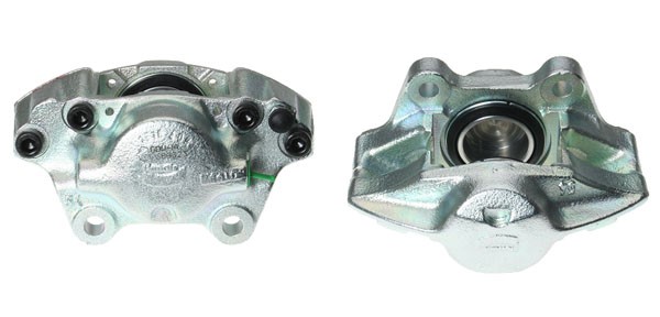 Bromsok, Framaxel, Vänster, Bakom axeln Budweg caliper 34586 BUDWEG CALIPER