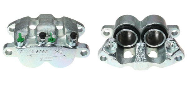 Bromsok, Framaxel, Vänster, Bakom axeln Budweg caliper 34614 BUDWEG CALIPER