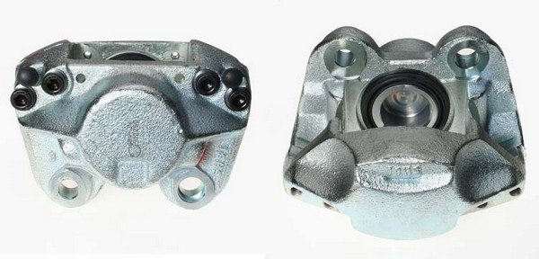 Bromsok, Fram, Framaxel, Vänster, Bakom axeln Budweg caliper 3462 BUDWEG CALIPER