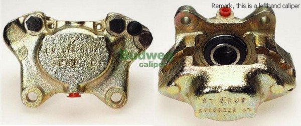 Bromsok, Bakaxel, Bakaxel höger, Höger, Bakom axeln Budweg calipe BUDWEG CALIPER