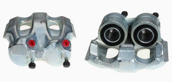 Bromsok, Fram, Framaxel, Vänster, Bakom axeln Budweg caliper 3465 BUDWEG CALIPER