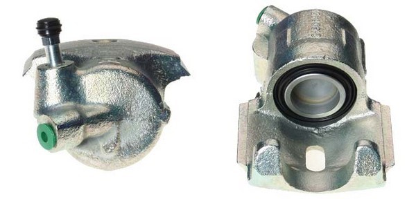 Bromsok, Framaxel, Framför axeln, Vänster Budweg caliper 34672 BUDWEG CALIPER