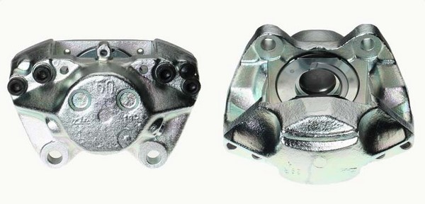Bromsok, Framaxel, Vänster, Bakom axeln Budweg caliper 34714 BUDWEG CALIPER