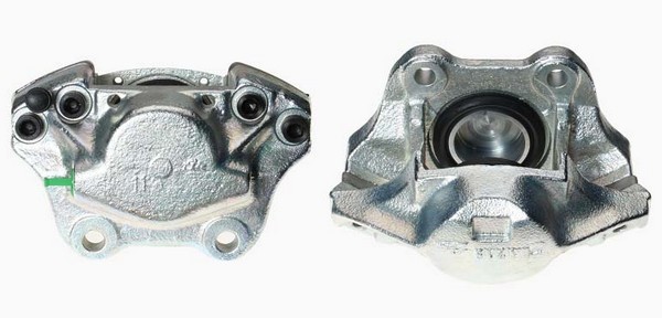Bromsok, Fram, Framaxel, Framför axeln, Vänster Budweg caliper 34 BUDWEG CALIPER