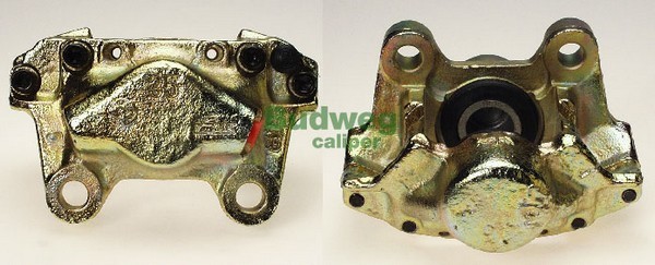 Bromsok, Bakaxel, Vänster, Bakom axeln Budweg caliper 34758 BUDWEG CALIPER