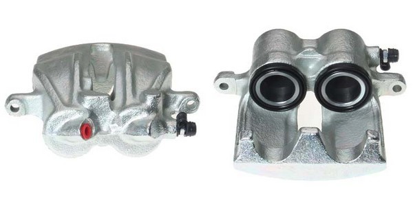 Bromsok, Framaxel, Vänster, Bakom axeln Budweg caliper 34790 BUDWEG CALIPER