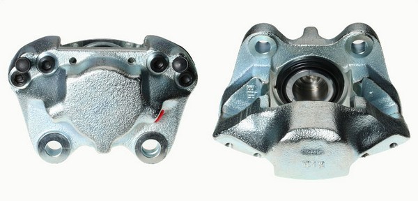 Bromsok, Framaxel, Vänster, Bakom axeln Budweg caliper 34816 BUDWEG CALIPER