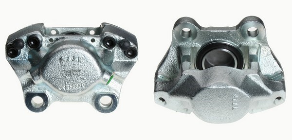 Bromsok, Framaxel, Vänster, Bakom axeln Budweg caliper 34832 BUDWEG CALIPER
