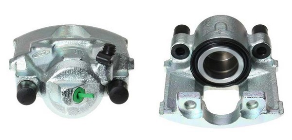 Bromsok, Framaxel, Vänster, Bakom axeln Budweg caliper 34884 BUDWEG CALIPER