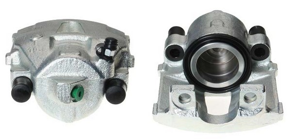 Bromsok, framaxel vänster, Bakom axeln Budweg caliper 34886 BUDWEG CALIPER
