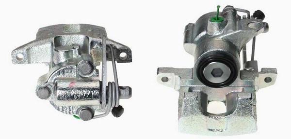 Bromsok, Bakaxel, Vänster, Bakom axeln Budweg caliper 34992 BUDWEG CALIPER