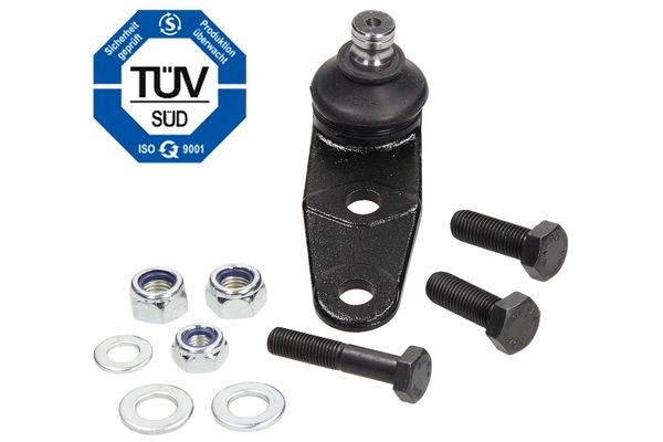 Kulled / Spindelled, Framaxel, Tvåsidig, Nedre