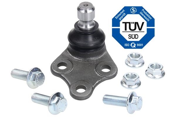 Kulled / Spindelled, Framaxel, Tvåsidig, Nedre