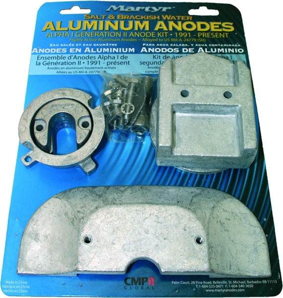Anod M/C sats Alpha Gen II Alu