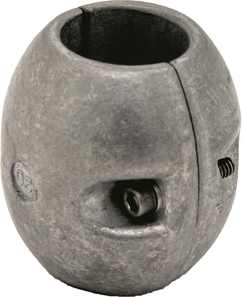 Anod axel dia-30mm Zn