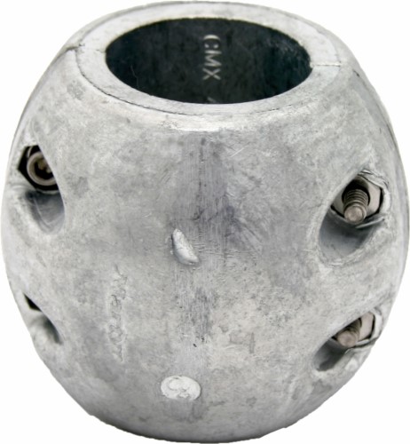 Anod axel dia-40mm Zn