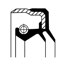 Oljepackningsring, differential, Framaxel, Utgång, Ingång Corteco CORTECO