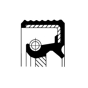 Oljepackningsring, automattransmission, Utgång Corteco 01033864B CORTECO